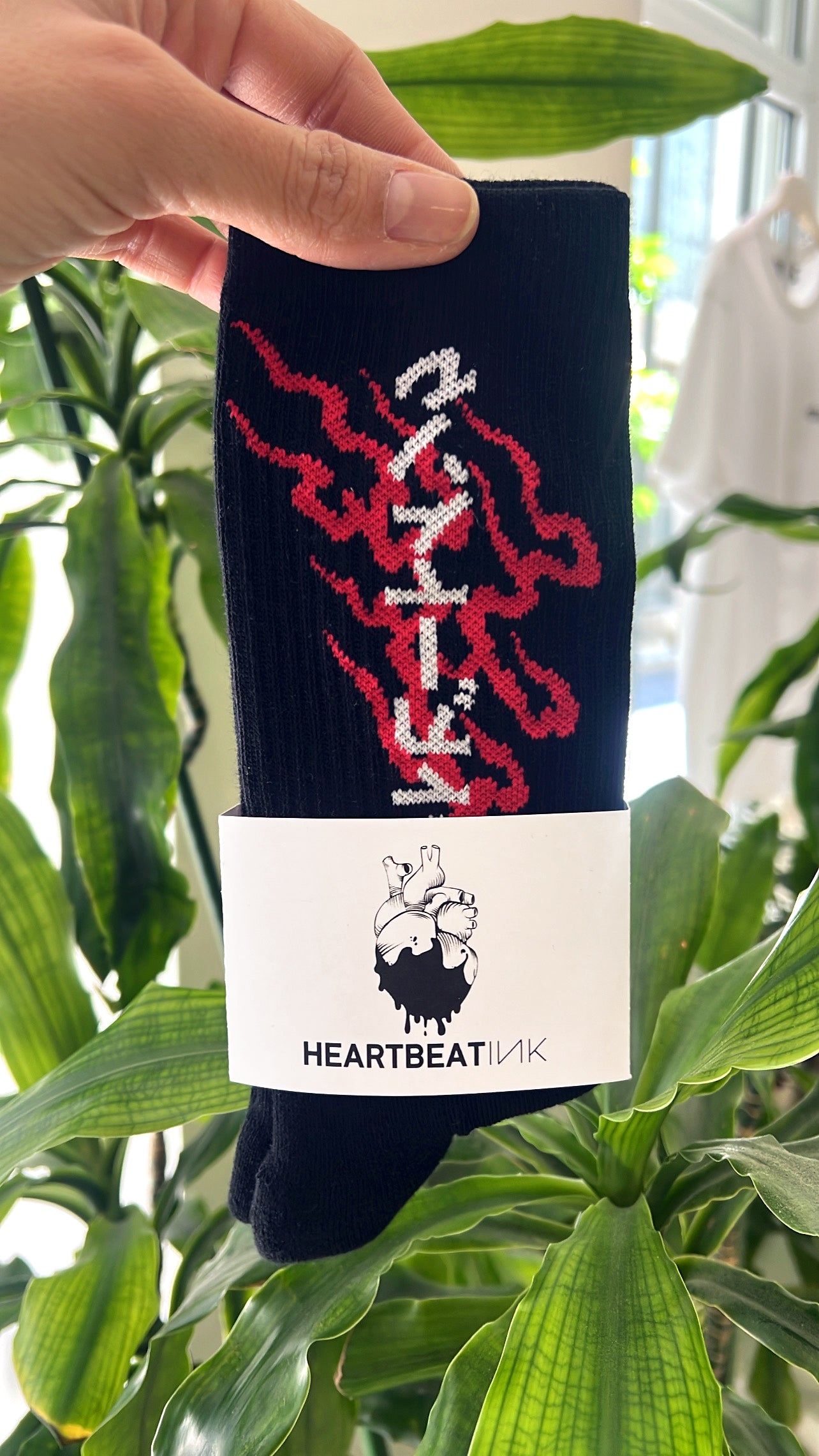 HeartbeatInk Cotton Socks