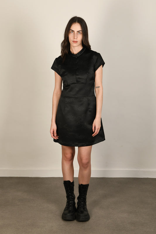 Japanese Satin Qipao Dress #20