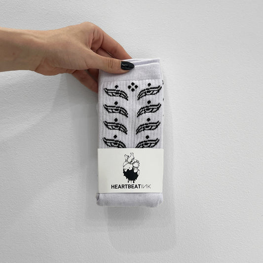HeartbeatInk Cotton Socks