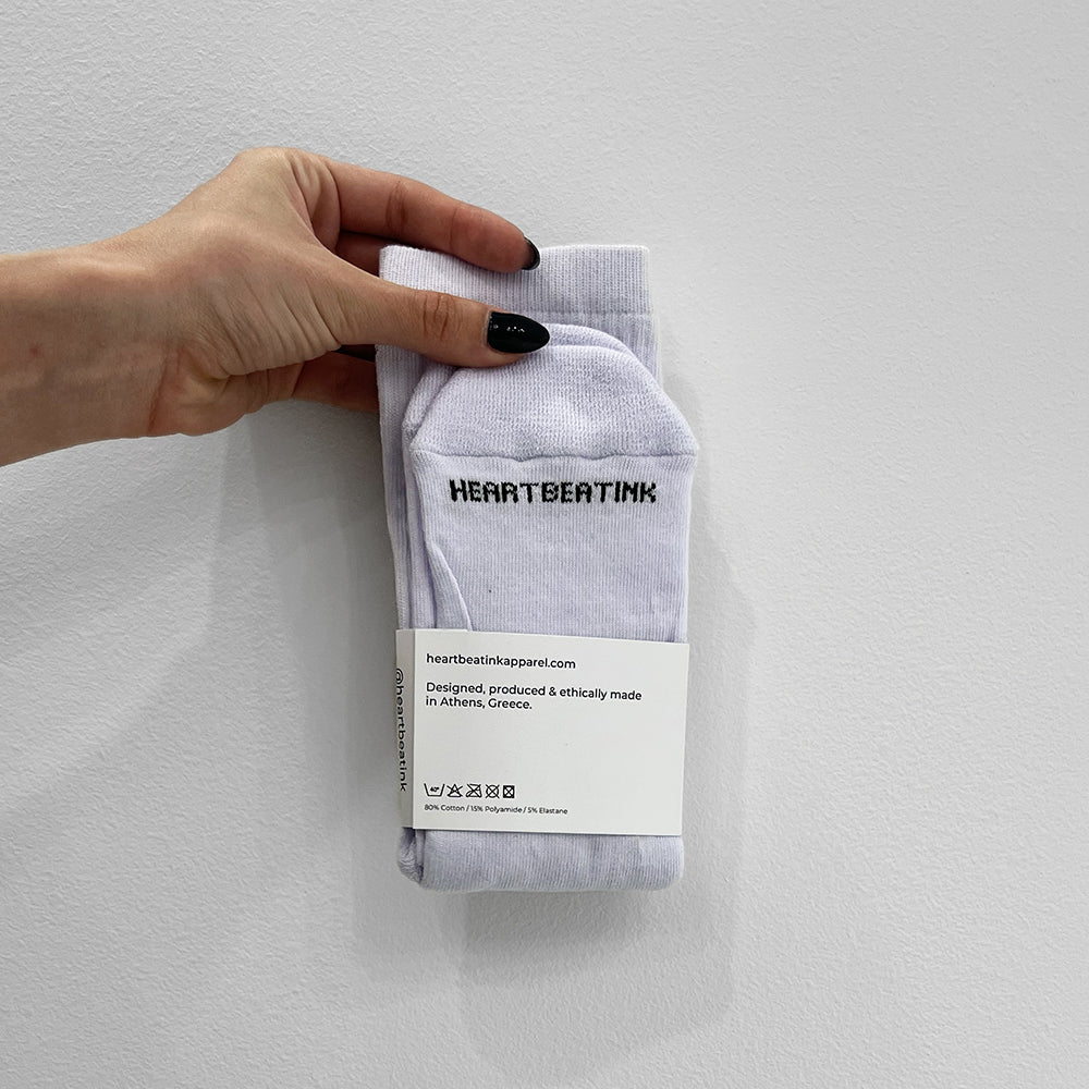 HeartbeatInk Cotton Socks