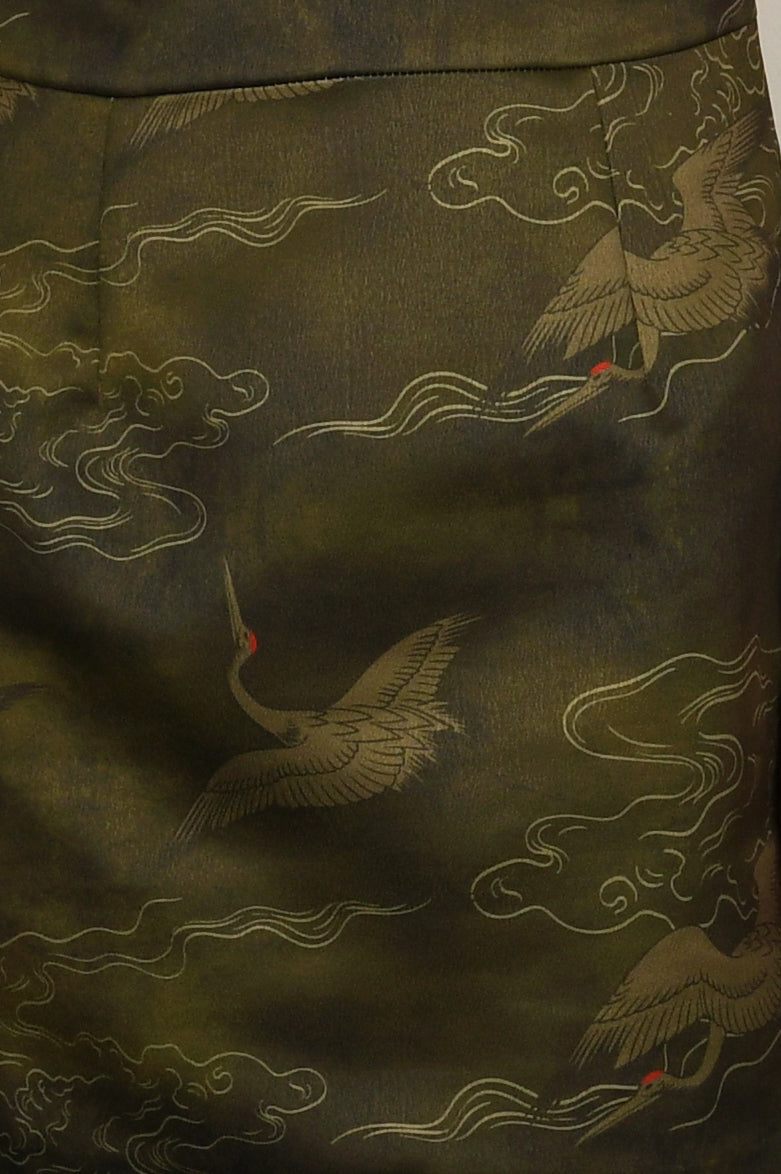 Japanese Satin Qipao Dress #18