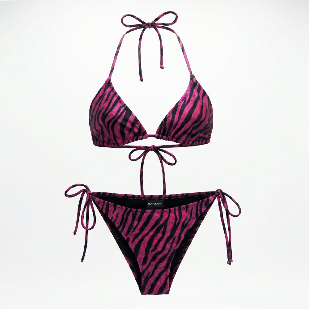 Animal Tie Side Bikini #7