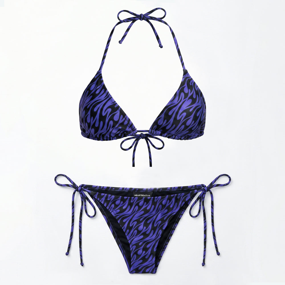 Tribal Tie Side Bikini #3