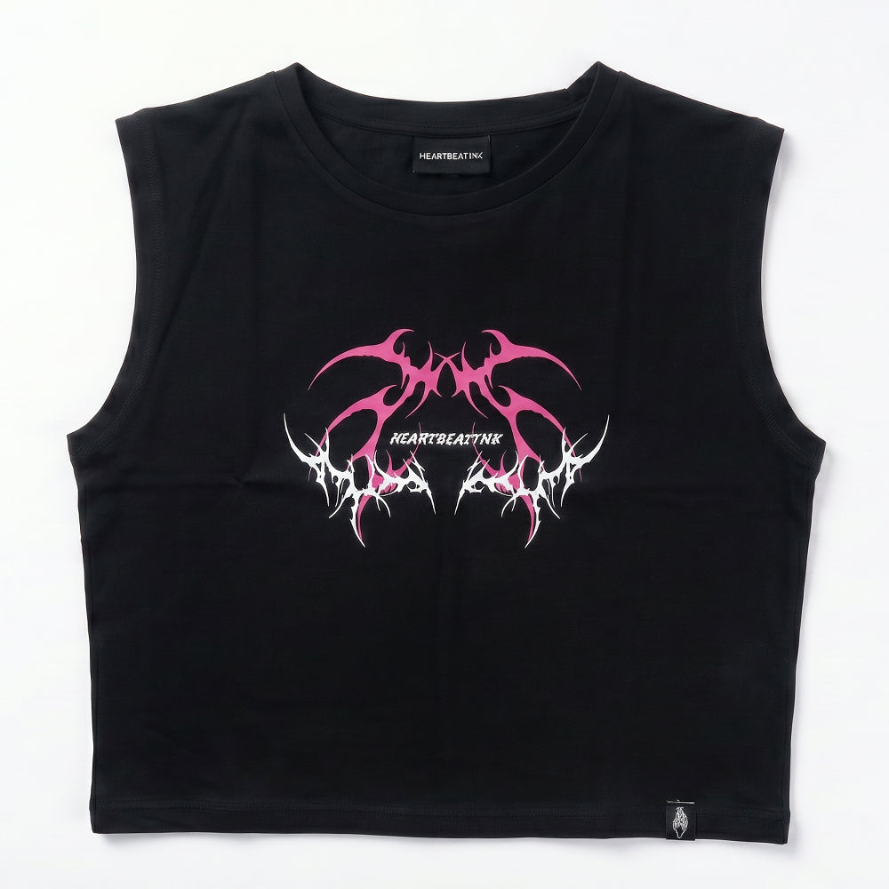 HeartbeatInk Tribal Fuchsia Sustainable Tank Top