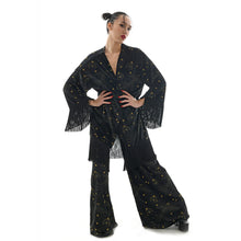 Load image into Gallery viewer, Japanese Velvet Fringe Kimono #15