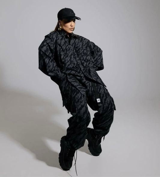 Japanese Cloud Camo Utility Shirt