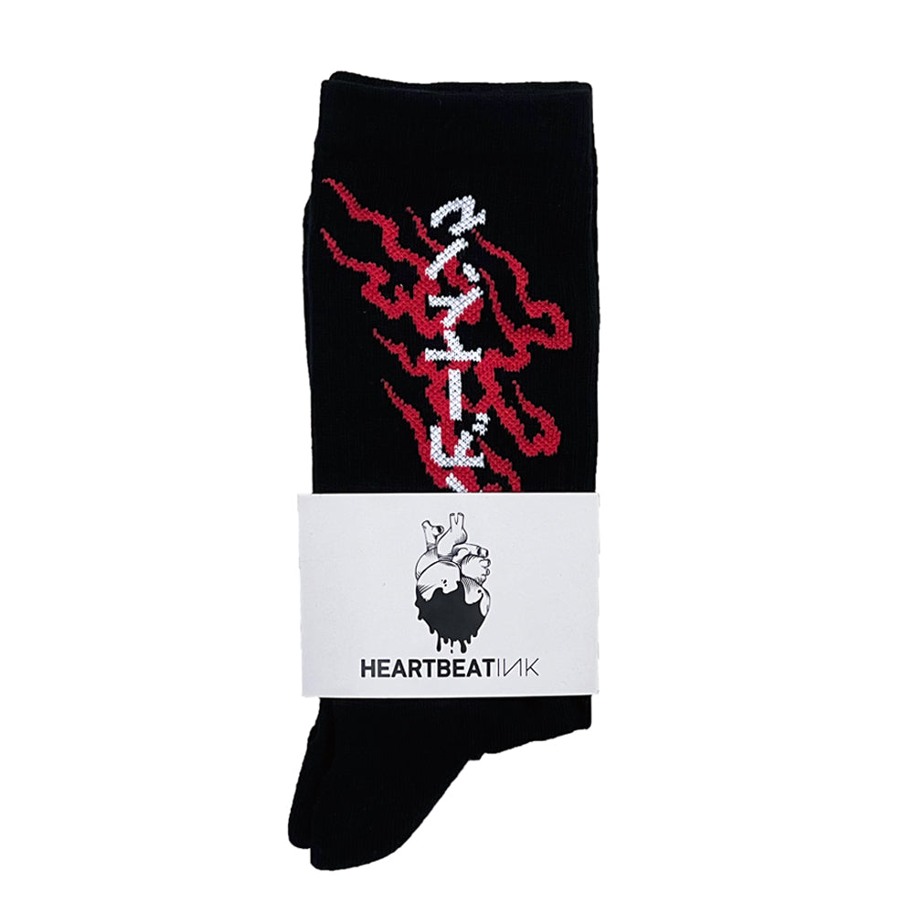 HeartbeatInk Cotton Socks