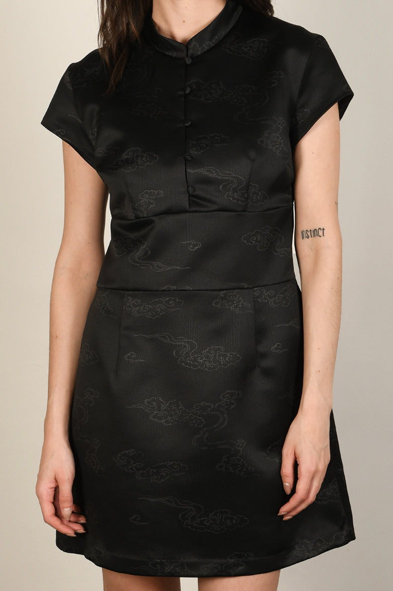 Japanese Satin Qipao Dress #20