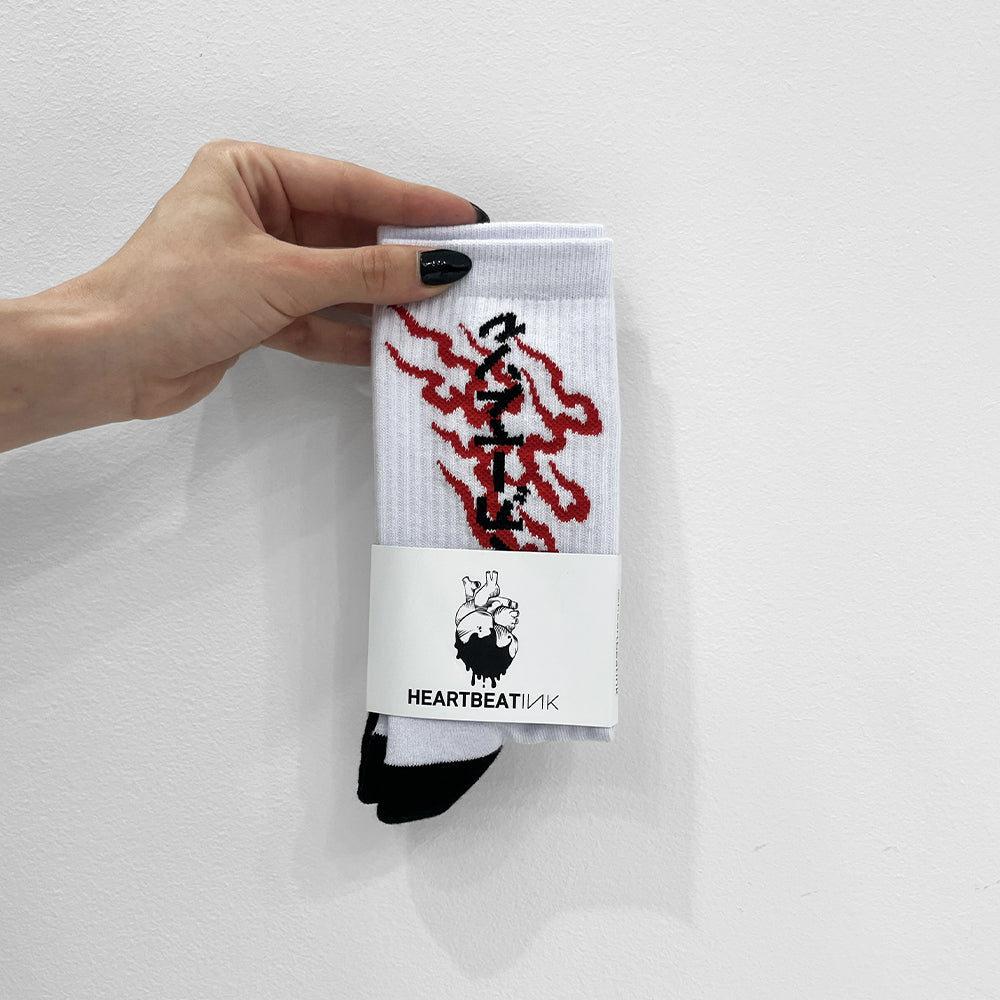 HeartbeatInk Cotton Socks