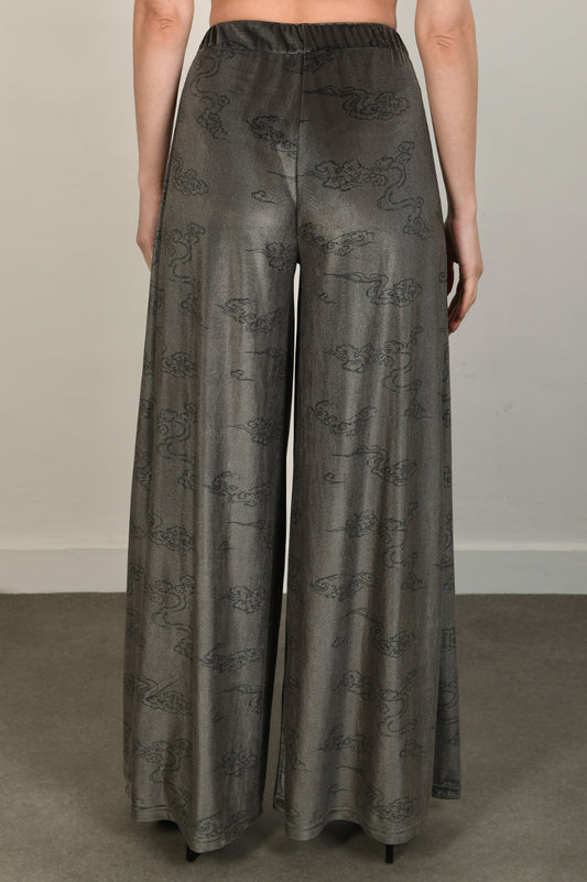 Japanese Velvet Wide Leg Pants #19