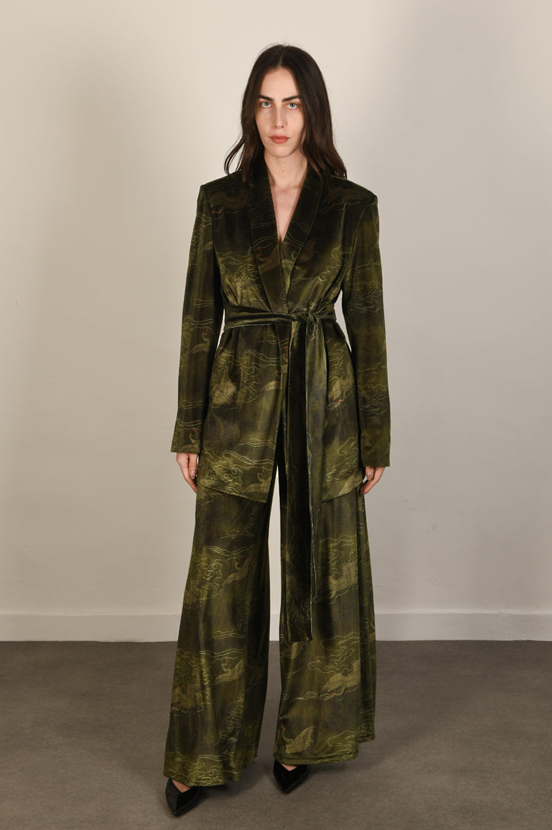 Japanese Velvet Wide Leg Pants #18