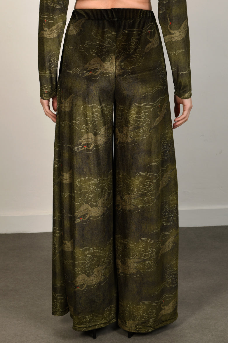 Japanese Velvet Wide Leg Pants #18