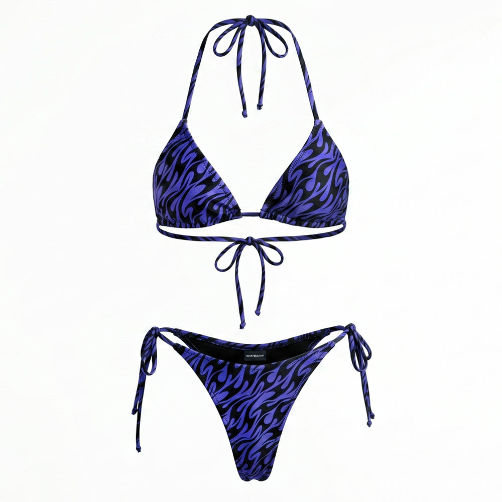 Tribal Tie Side Brazilian Bikini #3