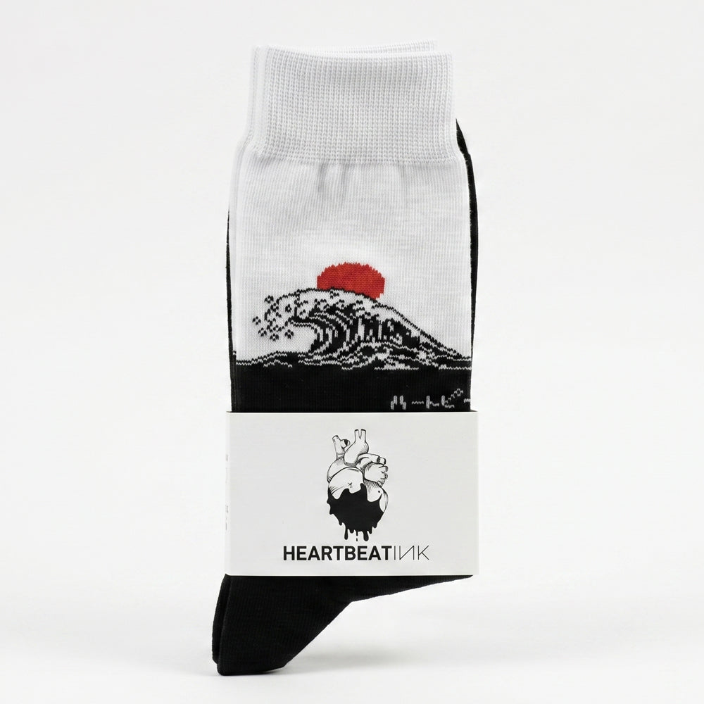 HeartbeatInk Cotton Socks
