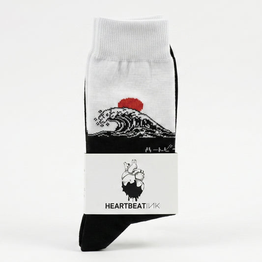 HeartbeatInk Cotton Socks