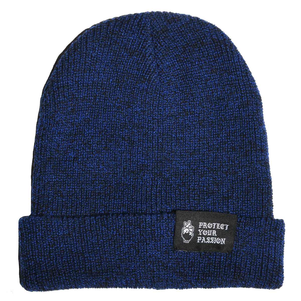 HeartbeatInk Protect Your Passion Blue Beanie