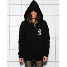 Load image into Gallery viewer, Death Kiss Goodbye Zip-Up Hoody