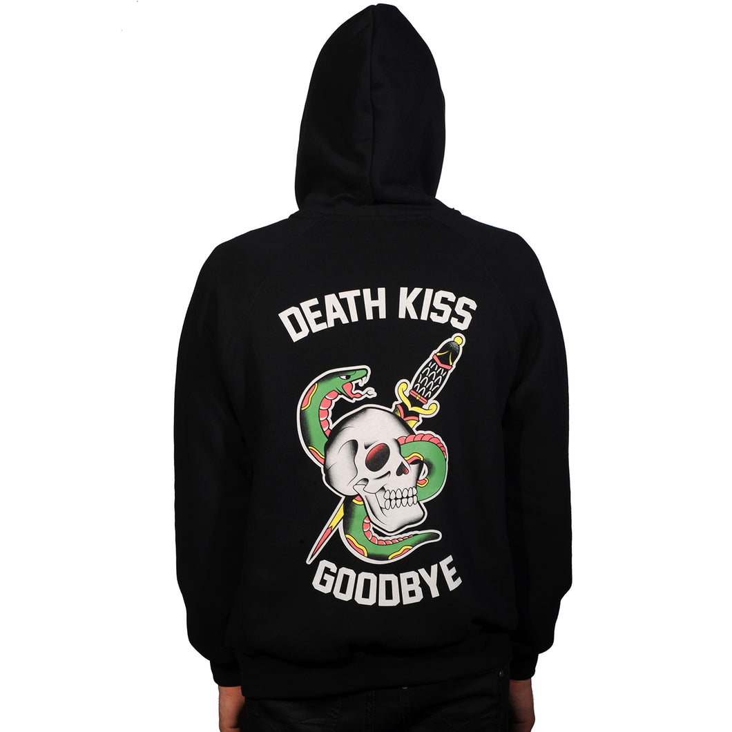 Death Kiss Goodbye Zip-Up Hoody