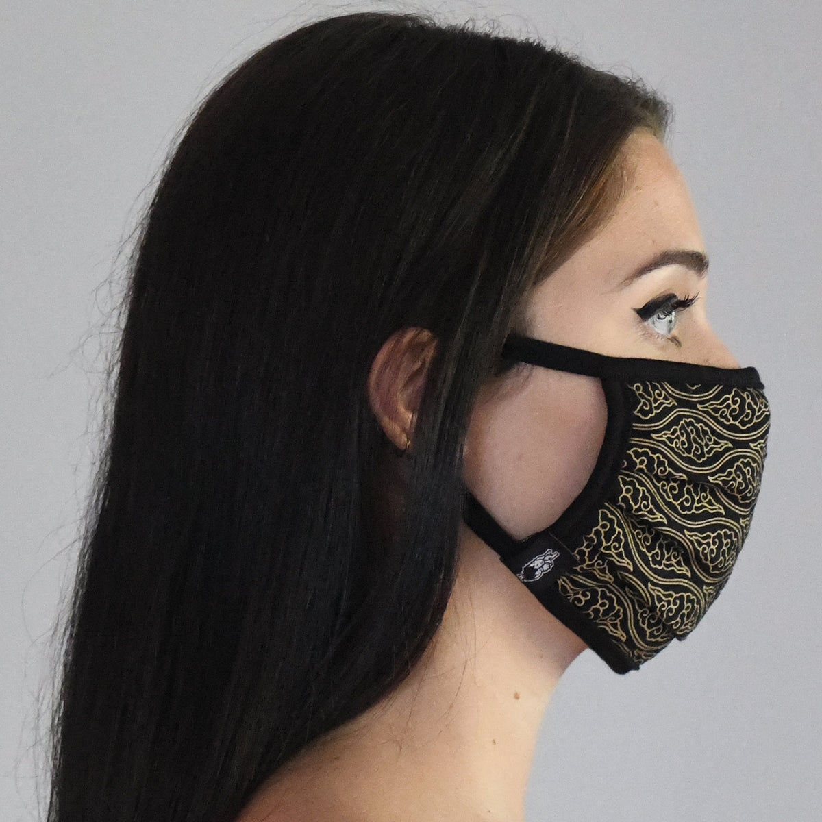 Sacred Geometry Cloud Face Mask