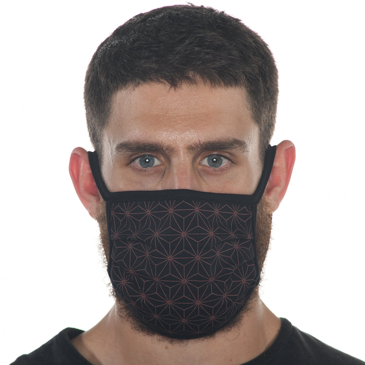 Sacred Geometry Asanoha Face Mask