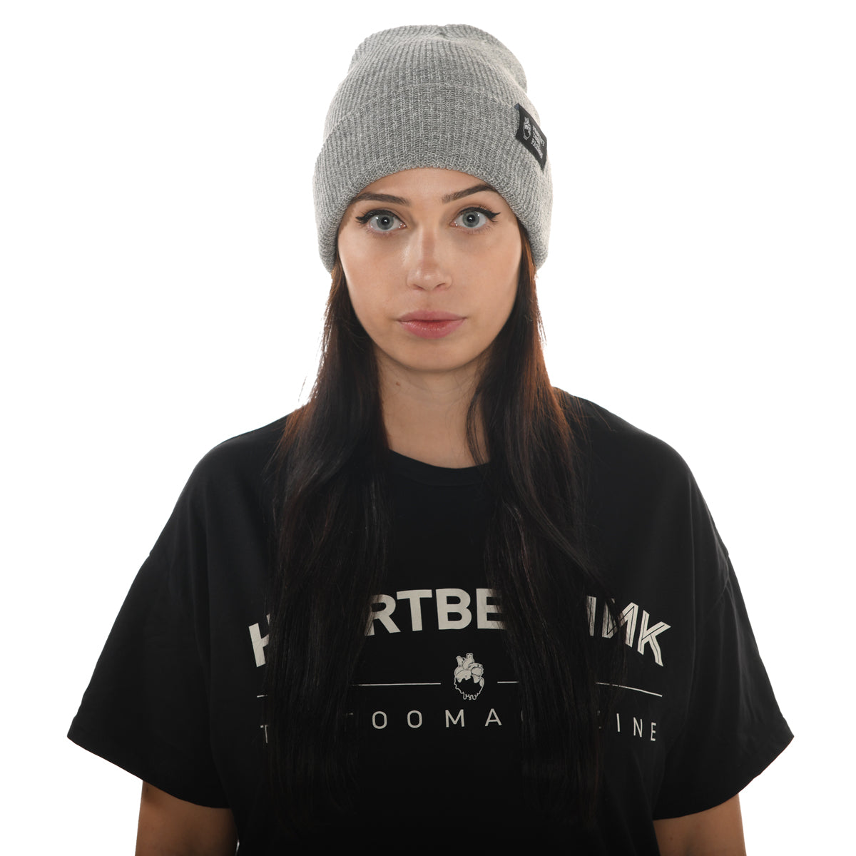 HeartbeatInk Protect Your Passion Grey Beanie